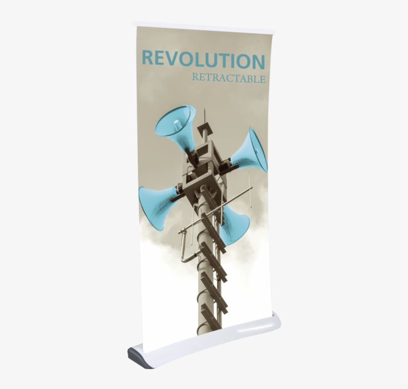 Revolution Retractable Banner Stand - Retractable Banner Stand, transparent png download