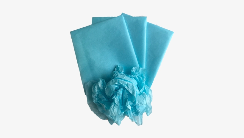 Blue Tissue Paper - Rose, transparent png download