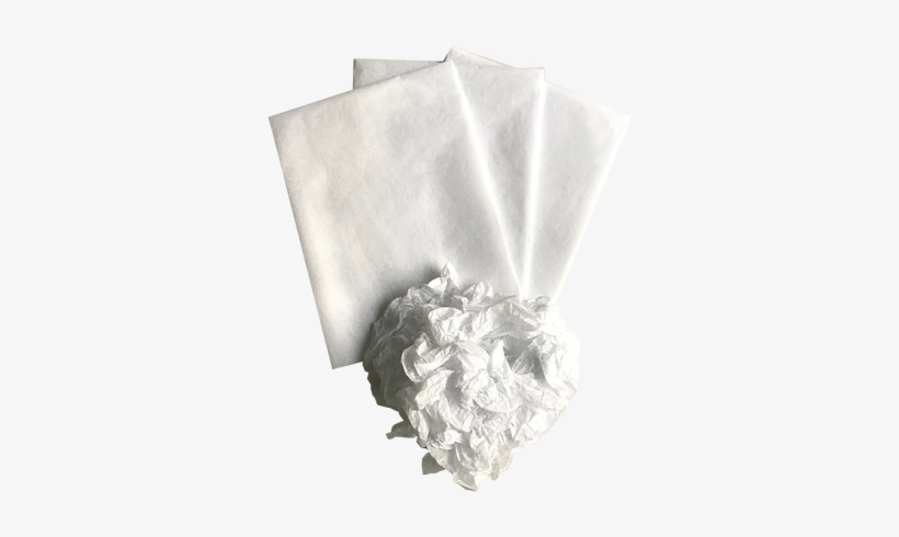 White Tissue Paper Gift Wrapping White Paper Henty - Tissue Paper, transparent png download