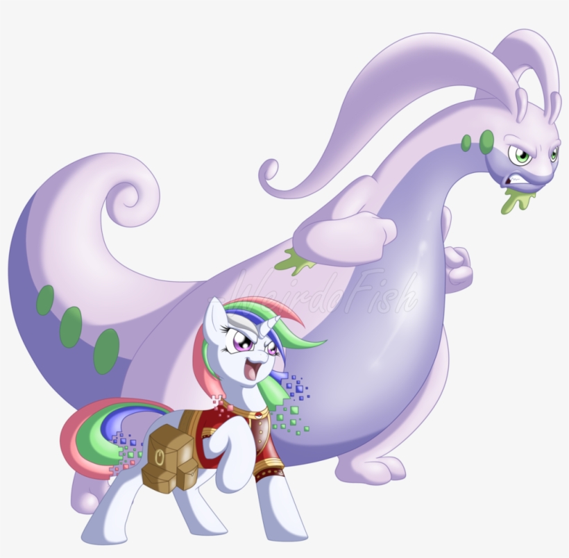 Weirdofish, Crossover, Goodra, Oc, Oc - Cartoon, transparent png download