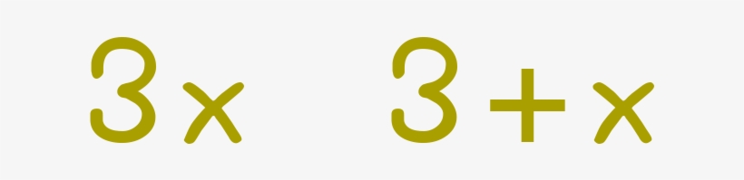 Algebra Same But Different 3x - Colorfulness, transparent png download