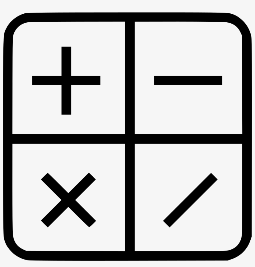 Mathematics Operations Algebra Comments - Icone Matematica Png, transparent png download