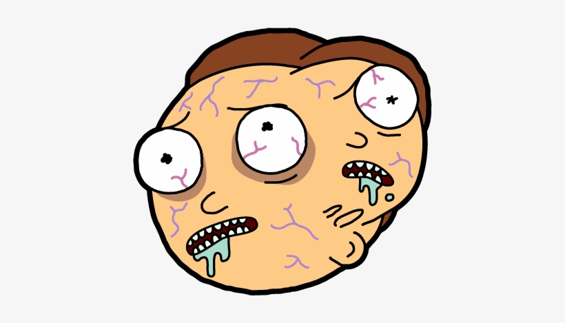 Pm-042 - Morty Head, transparent png download