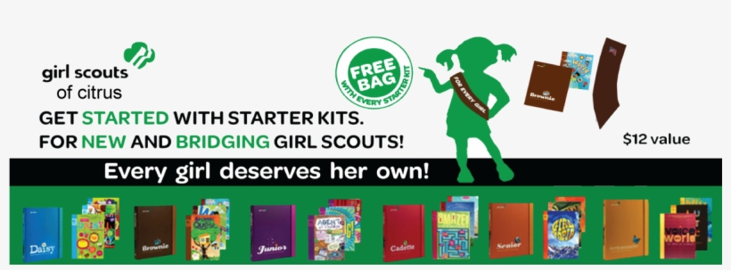 Girl Scout Pave Trefoil Necklace-in Original Package, transparent png download