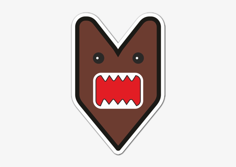 Car & Motorbike Stickers - Domo, transparent png download