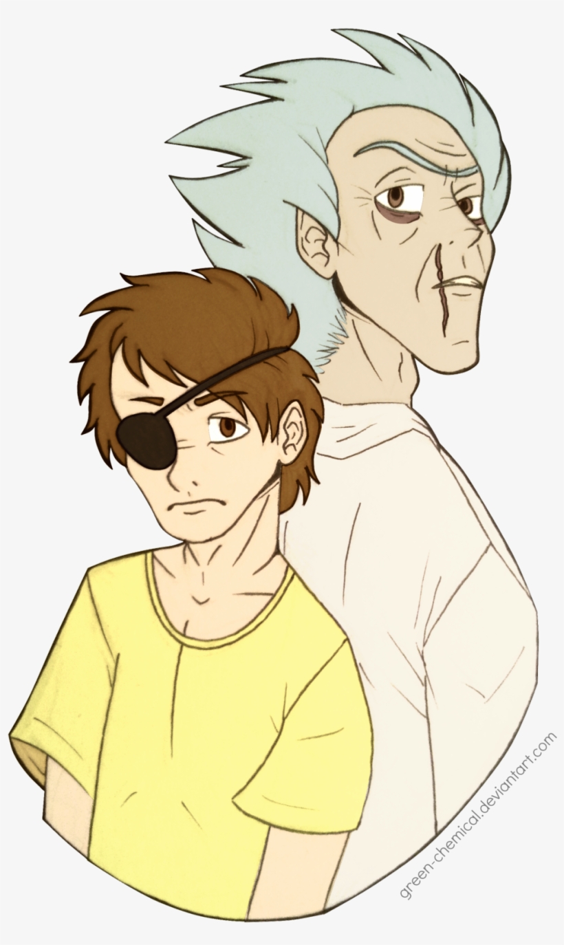 Evil Rick And Morty Because Why Not - Rick Sanchez, transparent png download