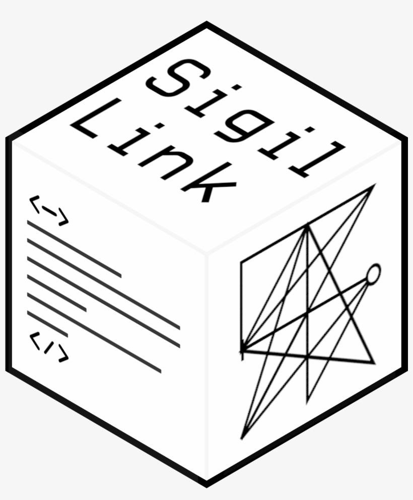 184kib, 1300x1500, Sigillink - Chain Link Crypto, transparent png download