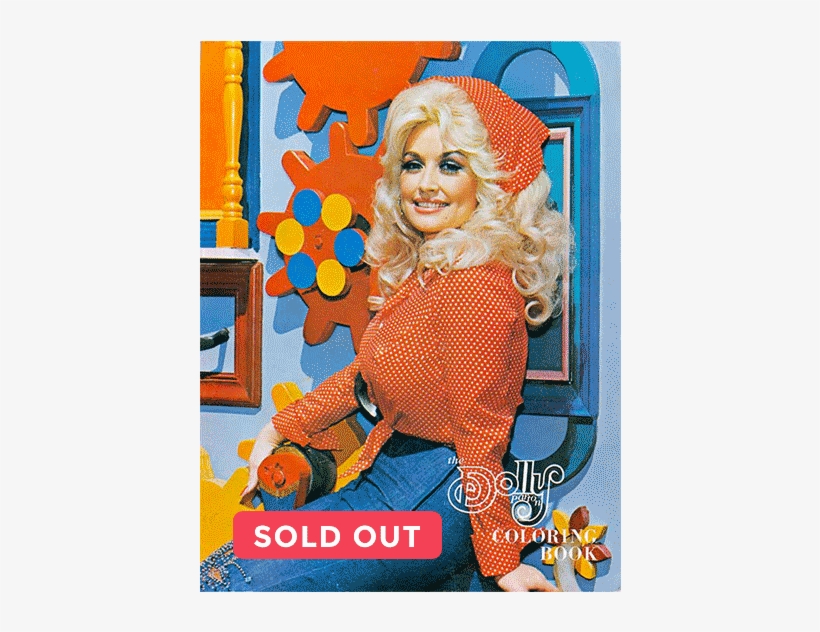 Image Of Dolly Parton Coloring Book - Dolly Parton, transparent png download