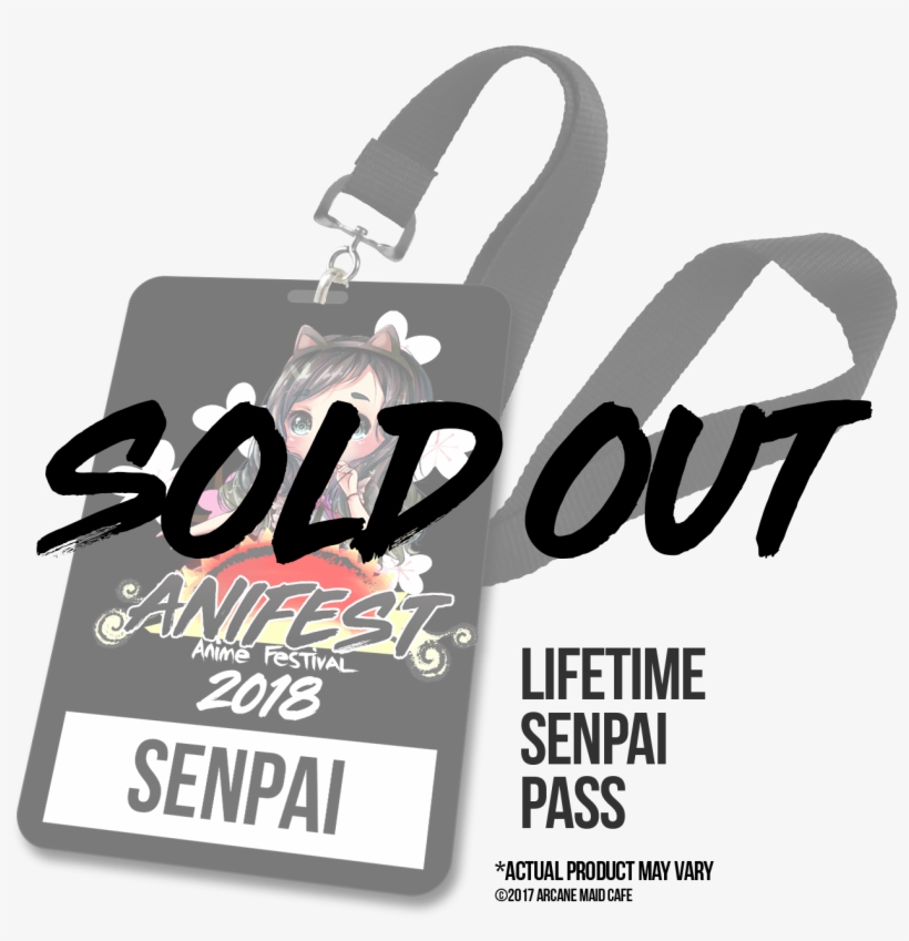 Anifest Senpai Badge - International Noise Conspiracy Survival Sickness, transparent png download