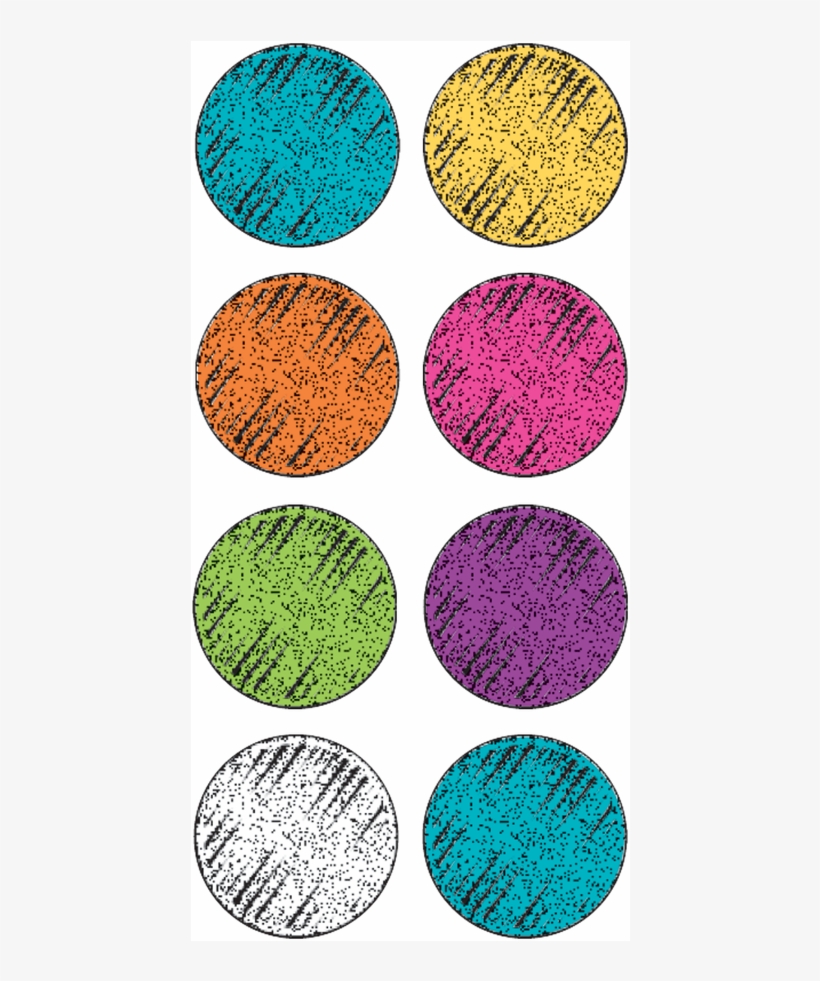 Tcr5645 Colorful Chalk Mini Stickers Image - Jack Daniels Cupcake Logo, transparent png download