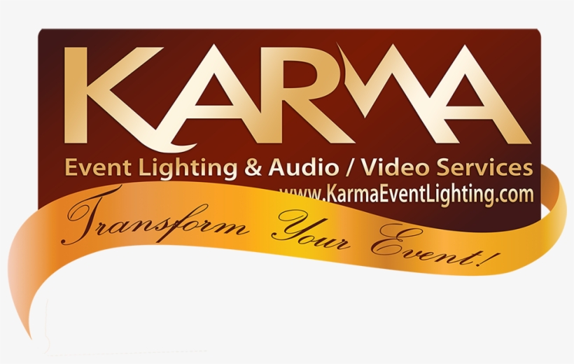 Karma Event Lighting Logo 2015 Color Hi Res 2 - Wedding, transparent png download