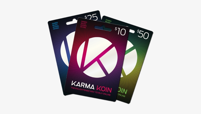 Karma Koin Is Available In Denominations Of $10, $25, - Karma Koin Prepaid Card,, transparent png download