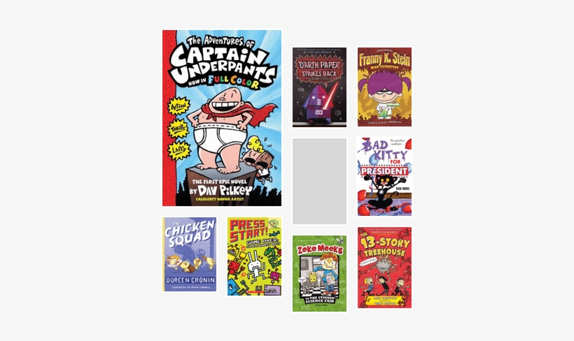 The Adventures Of Captain Underpants - Adventures Of Captain Underpants (hardcover), transparent png download