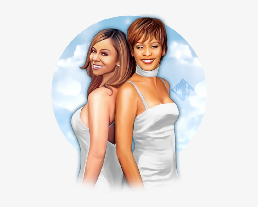 Mariah Carey, Black Art, Celebs - Girl, transparent png download