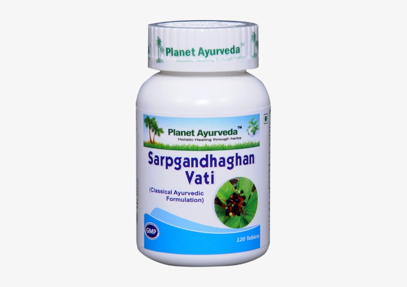 Sarpagandha Ghan Vati - Planet Ayurveda Female Health, transparent png download