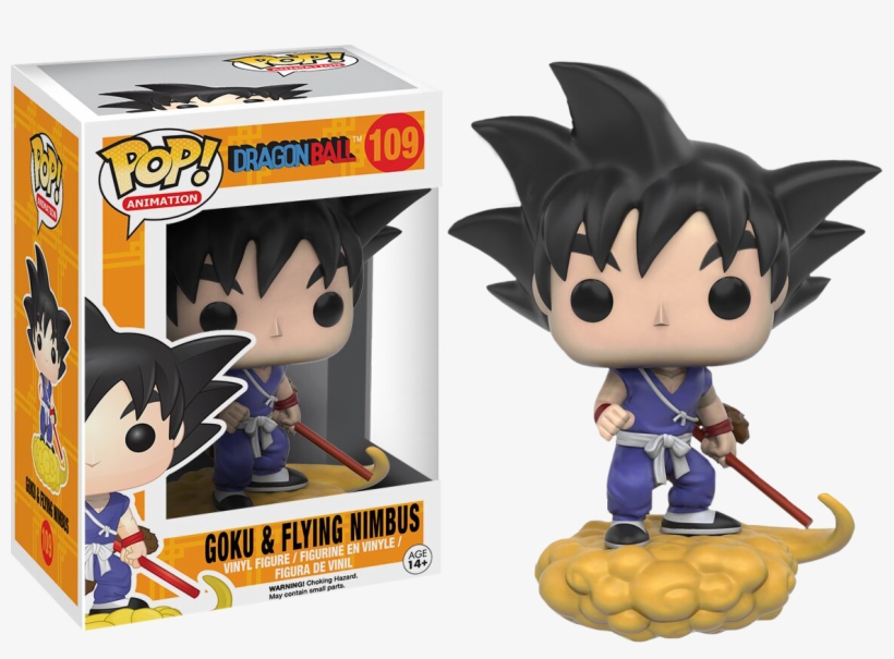 Goku And Flying Nimbus Pop Vinyl Figure - Figurine Pop Dragon Ball, transparent png download