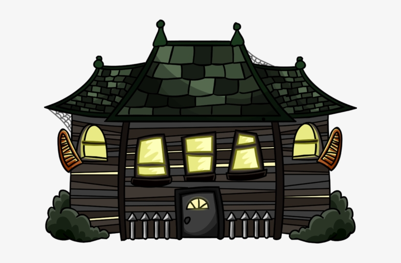 Haunted Clipart House Disney - Cartoon, transparent png download