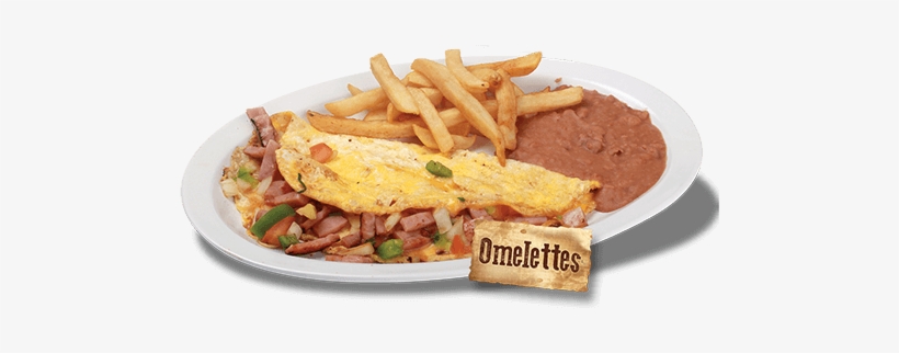 $.75¢) Todos Los Platos De Desayuno Se Sirven Con - Omelette, transparent png download