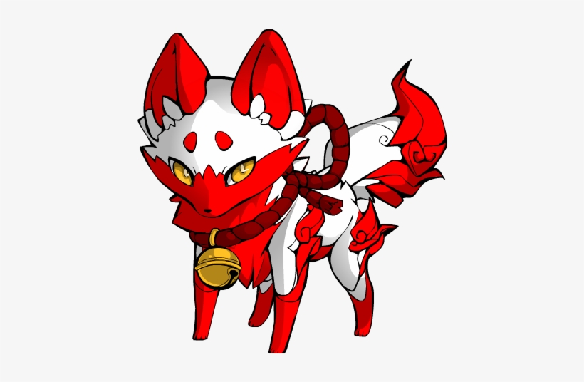 Aurora The Kitsune - Cartoon, transparent png download