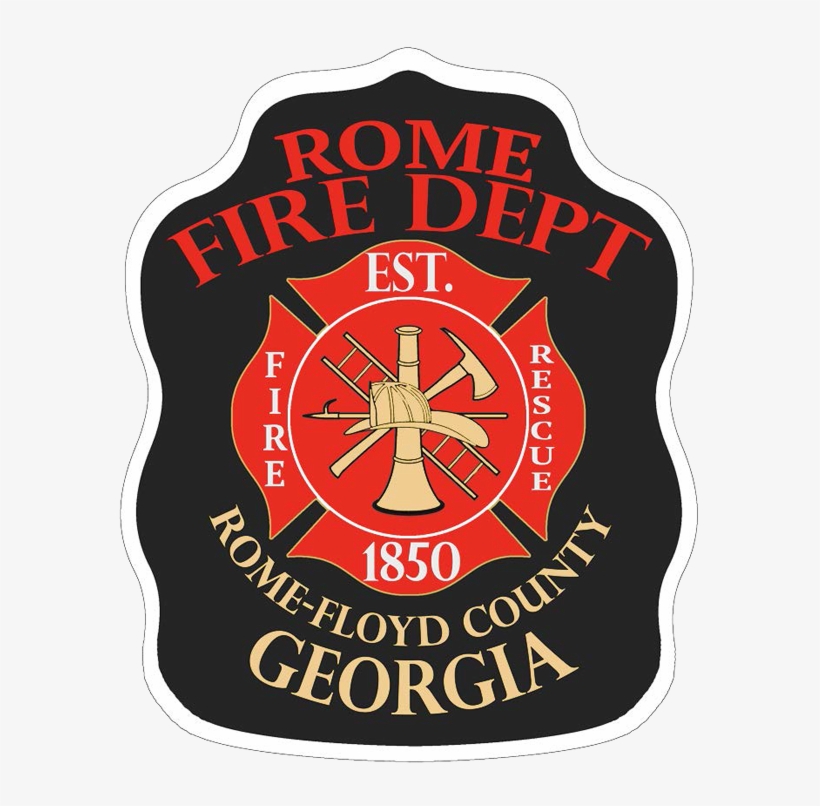 Investigation Into Fire At Abandoned Home Continues - Rome Fire Department Logo, transparent png download