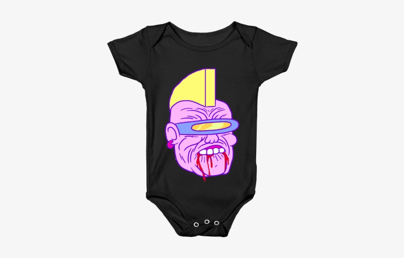 Mohawk Cyberpunk Baby Onesy - Shakespeare Memes, transparent png download