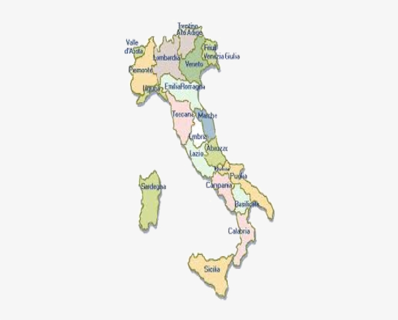 Le Regioni Dell Italia, transparent png download