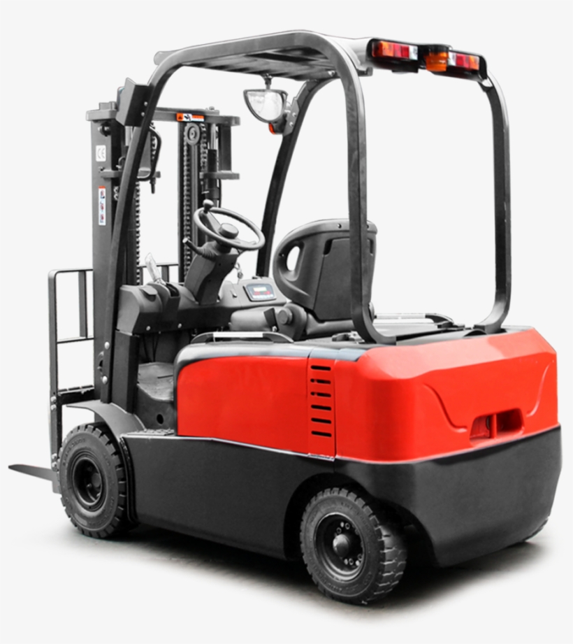 4 Wheel Fork Lift Trucks - Forklift, transparent png download