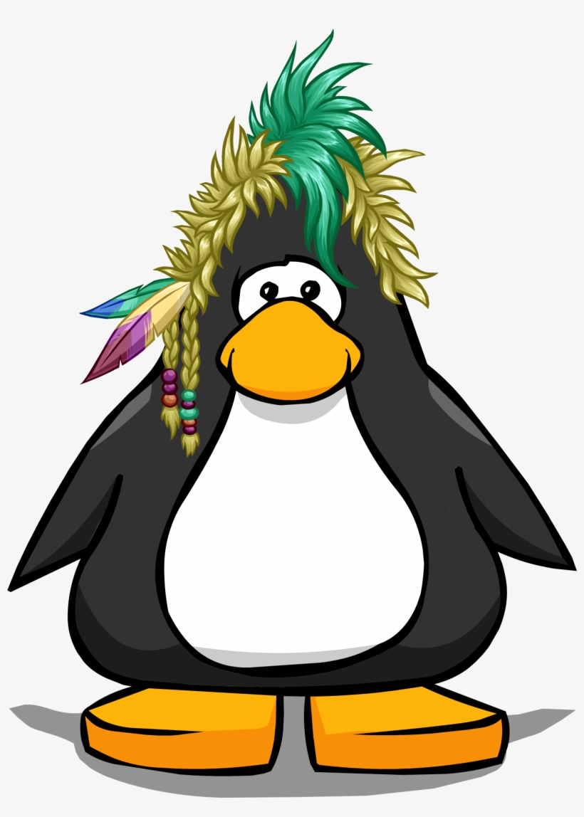 The Paradise Punk On A Player Card - Club Penguin Party Png, transparent png download