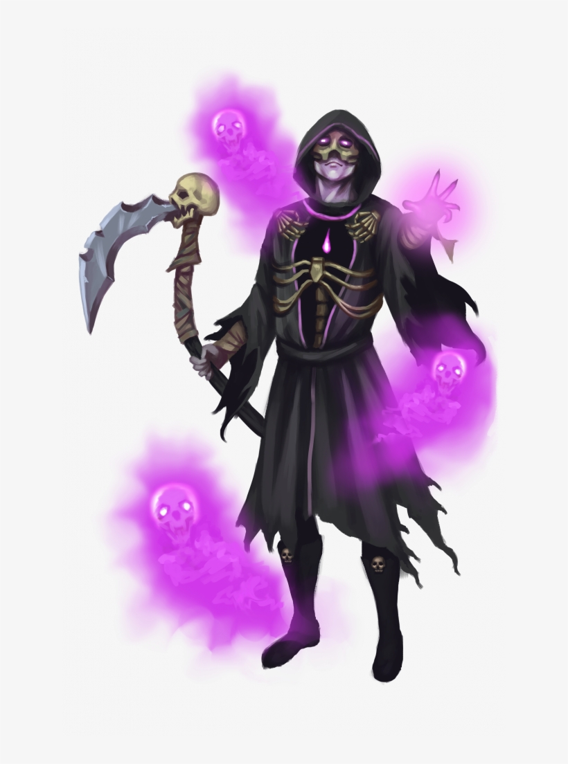 Necromancer - Necromancer Skeleton, transparent png download