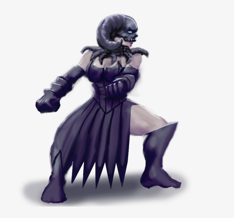 Man Necromancer Pa Attack0 - Latex Clothing, transparent png download