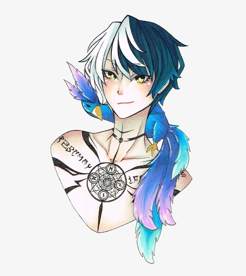 Necromancer By Cheese Cake Panda - Cartoon, transparent png download