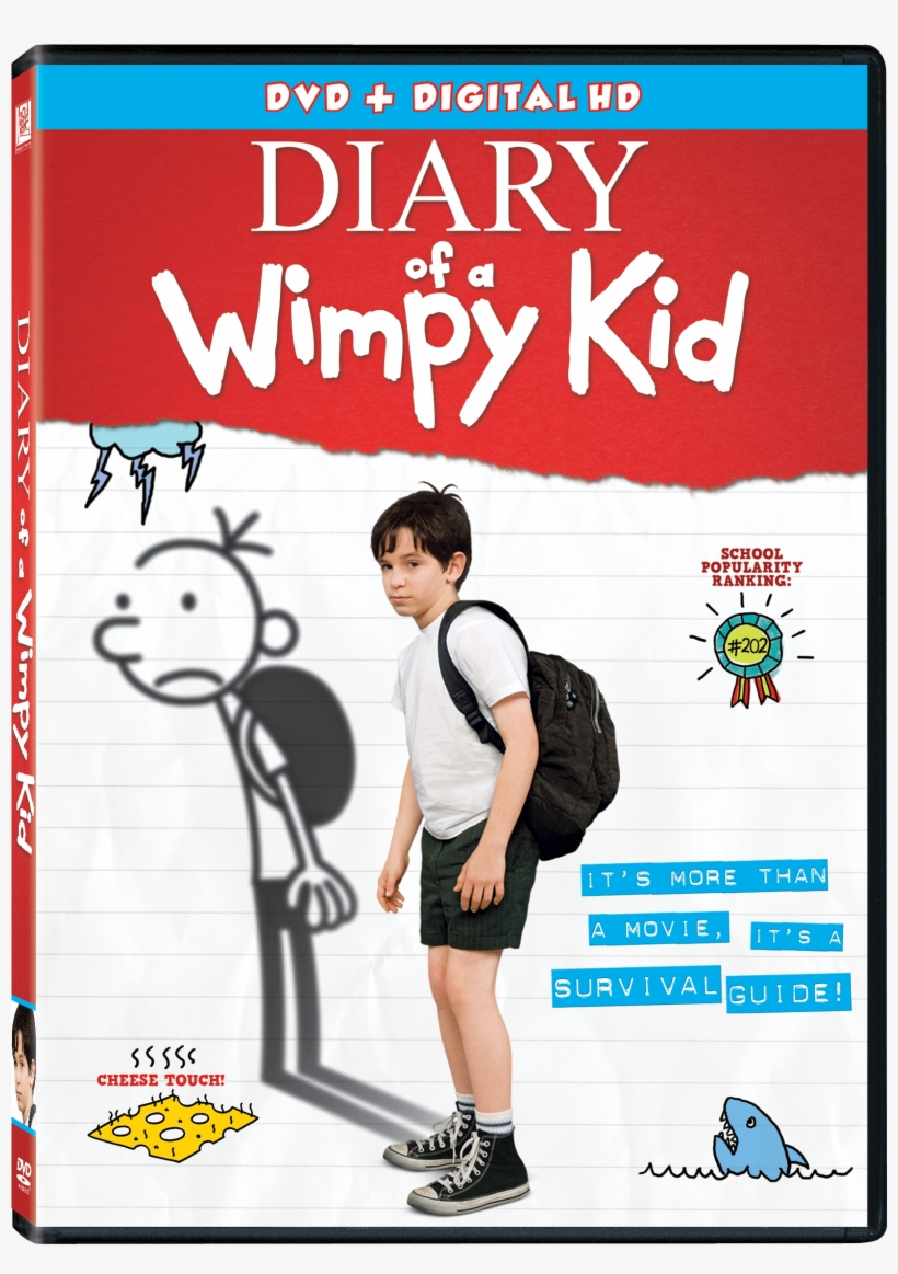Dvd - Diary Of A Wimpy Kid Dvd, transparent png download