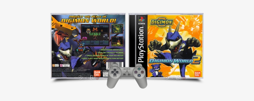 Digimon World 2 Playstation Ps1, transparent png download
