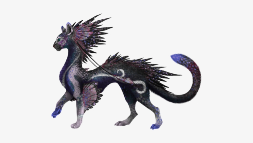 Felisfire Design For Contest, Kicking Up Stardust - Dragon, transparent png download