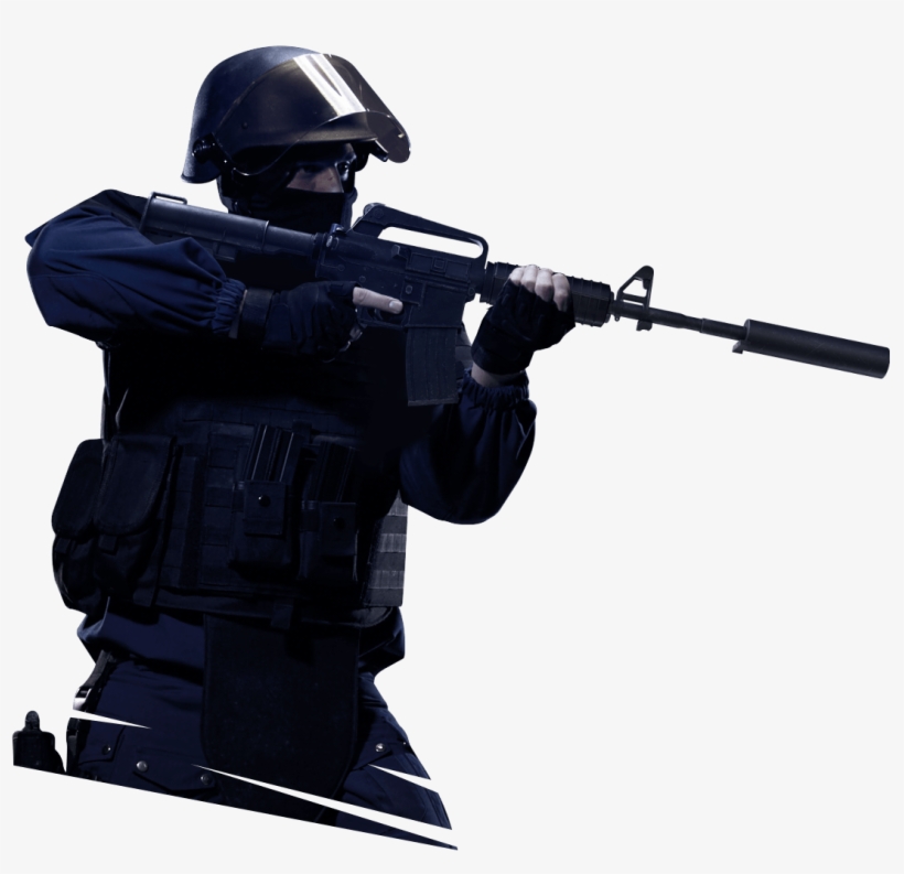 13 - Http - //www - Csgo - Com - Cn/cb/img/person04 - Shoot Rifle, transparent png download