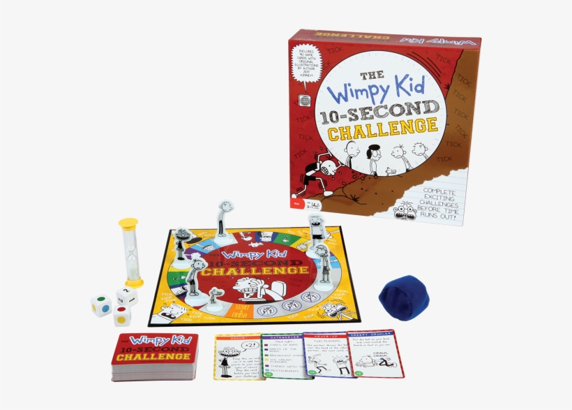 Diary Of A Whimpy K - Diary Of A Wimpy Kid 10 Second Challenge, transparent png download