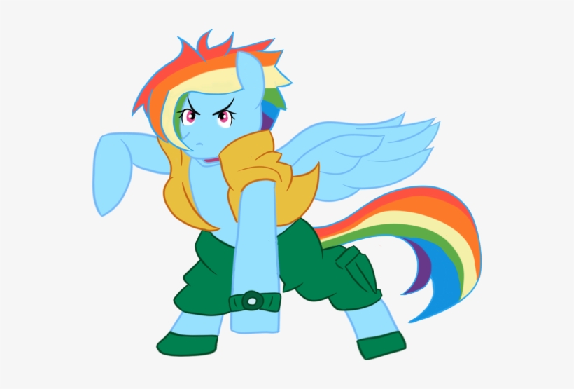 Rainbow Nash - Cartoon, transparent png download