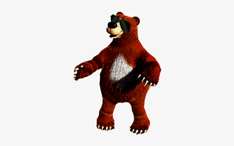 Artwork Of Bachelor Bear From Donkey Kong Country 3 - Donkey Kong Country 3: Dixie Kong's Double Trouble!, transparent png download