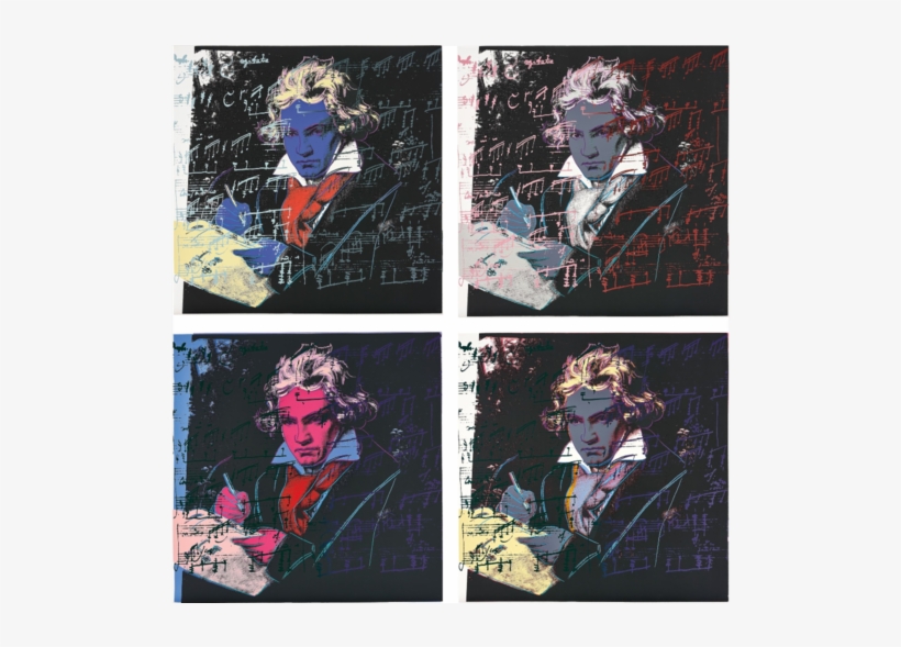 Beethoven Quartet - Andy Warhol Beethoven, transparent png download