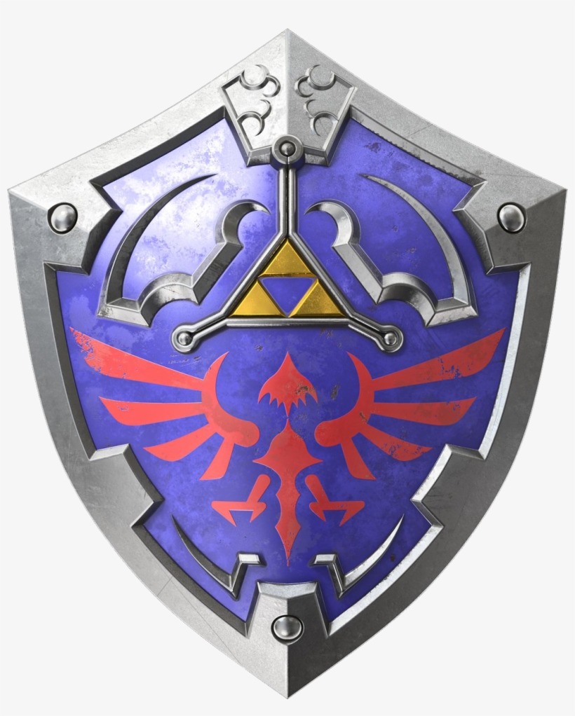 Tphd Hylian Shield - Legend Of Zelda Twilight Princess Hd Shield, transparent png download