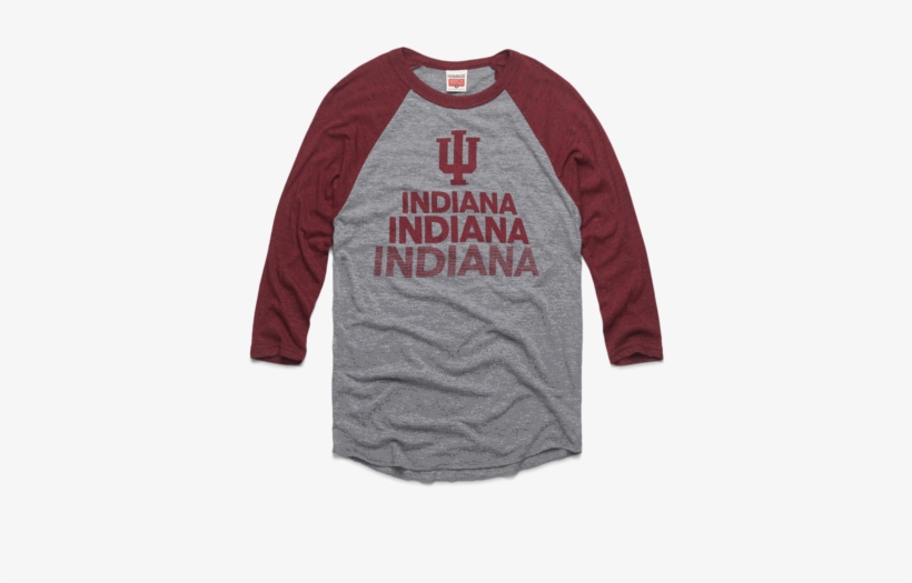 For The Glory Of Old Iu Raglan Indiana University Hoosiers - Raglan Sleeve, transparent png download