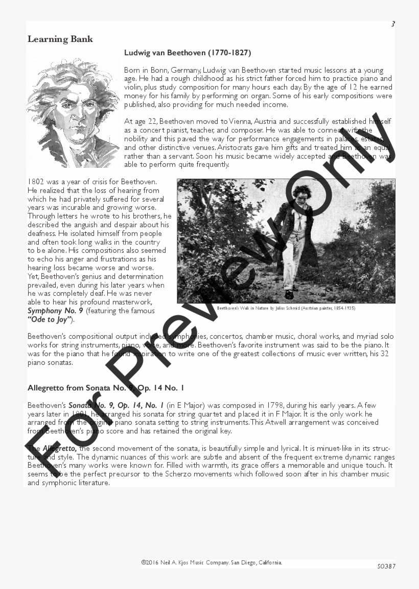 Allegretto Thumbnail Allegretto Thumbnail Allegretto - Farewell Of Slavianka Piano Notes, transparent png download