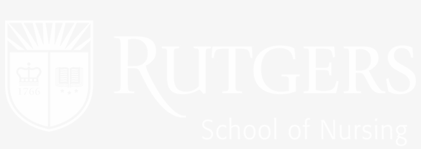 Rutgers Son Logo, White - Rutgers School Of Nursing Camden Logo, transparent png download