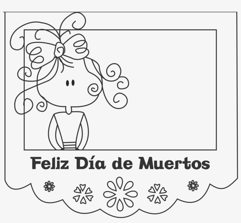 Dia De Muertos - Drawing, transparent png download