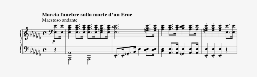 Beethoven-op26c - Svg - Music Notes Font, transparent png download