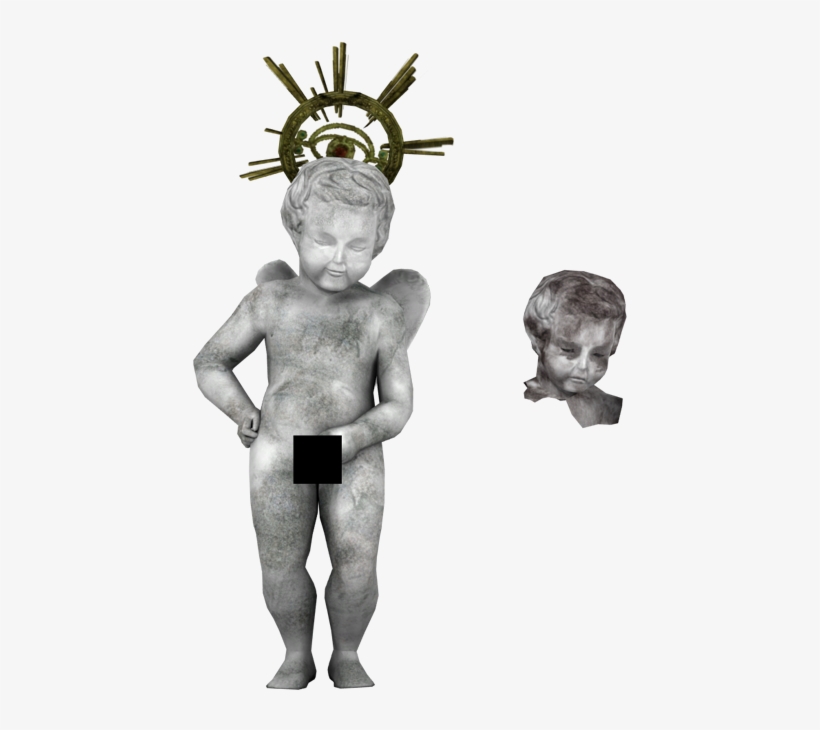 Download Zip Archive - Bayonetta Statue Of Cherub, transparent png download