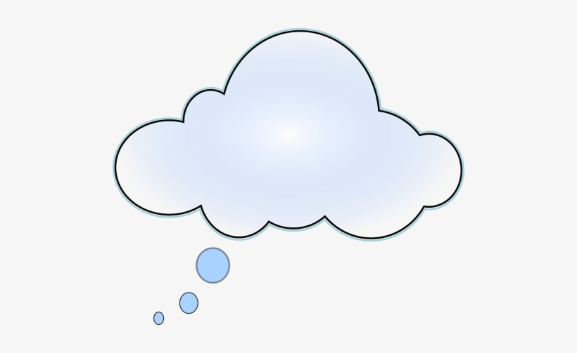 Cloud,thinking,think Bubble,speech Bubble,bubble,speech - Oblacik Png, transparent png download