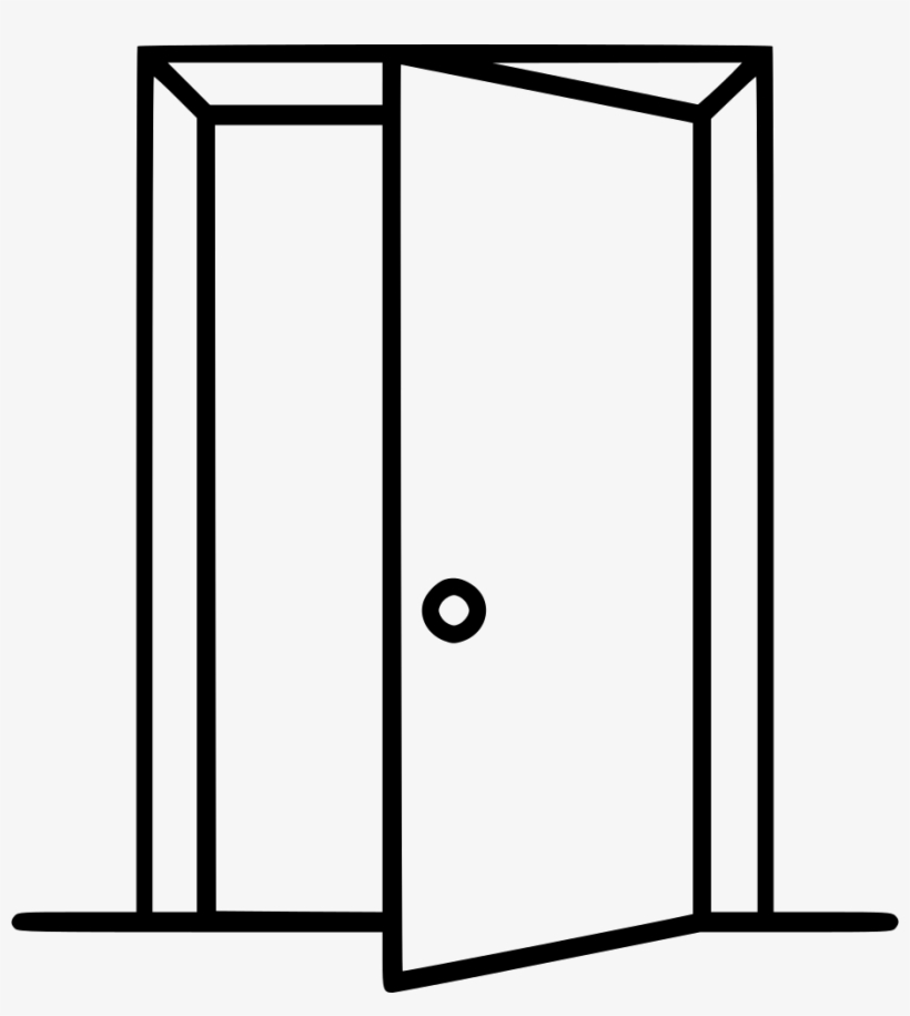 Door Doorway Open Comments Icon Transparent Png 918x980 Free Download On Nicepng