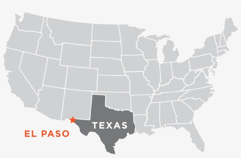 El Paso Map - John F. Kennedy Library, transparent png download