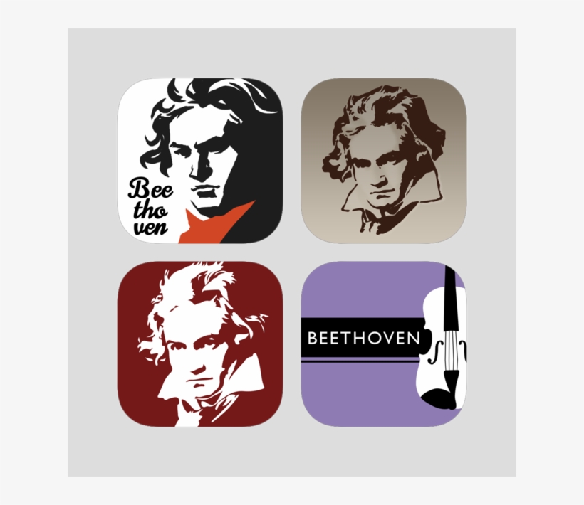 Beethoven Bundle On The App Store - Beethoven Pop Art, transparent png download